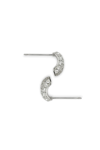 Orecchini Lobetto Petite Pavè