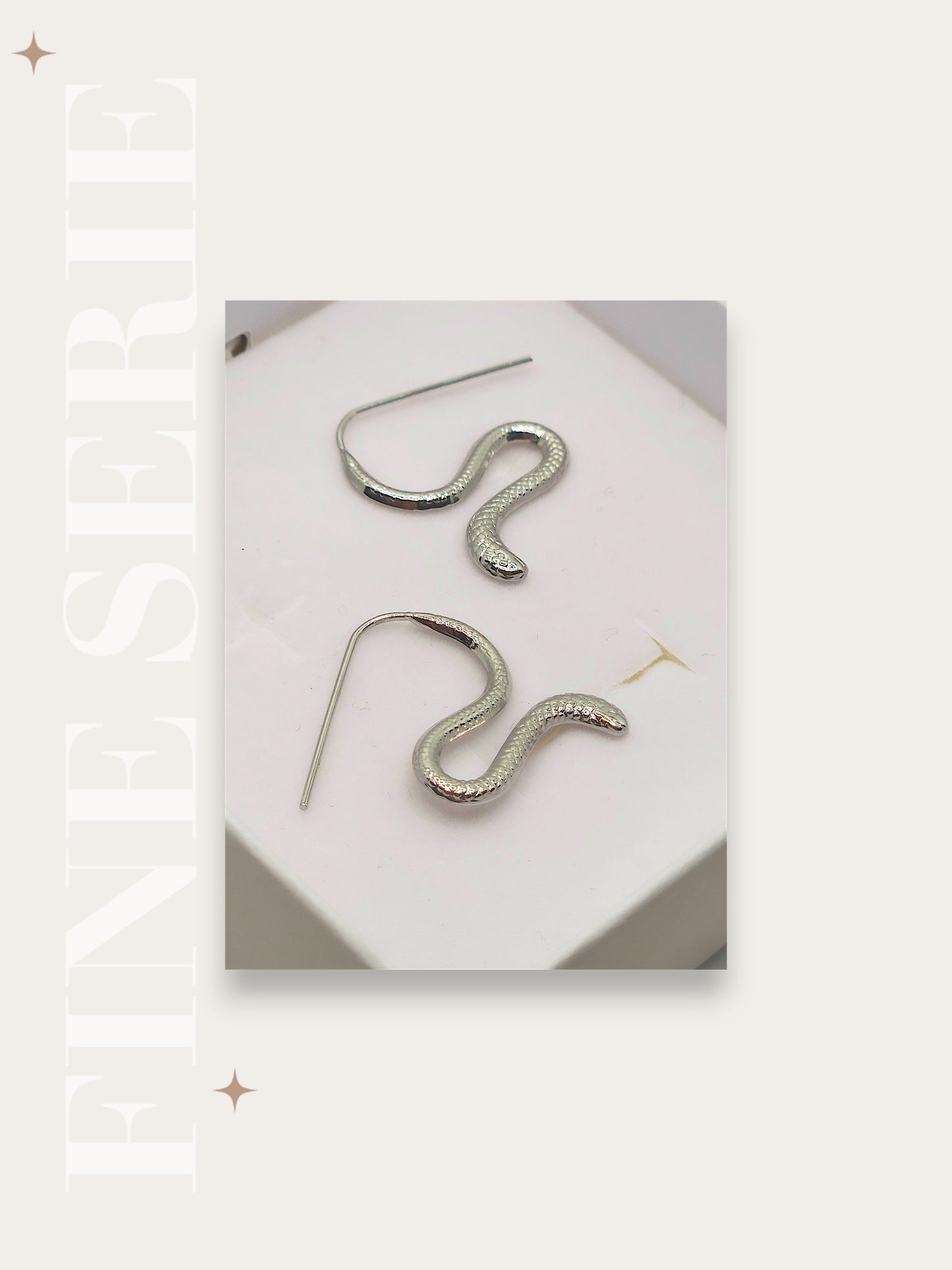 Orecchini Serpente Slim