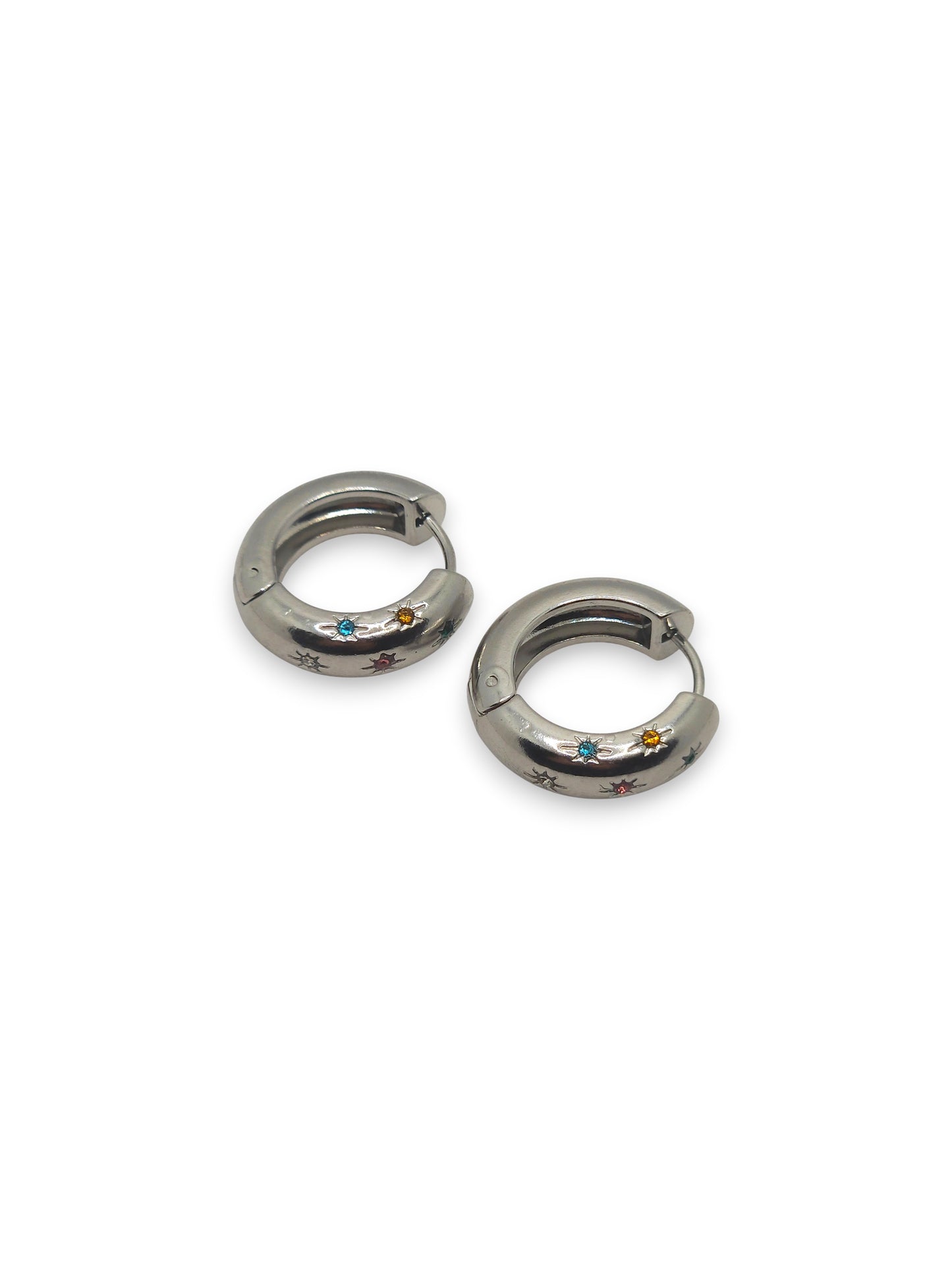 Orecchini Hoop Milky Way Aurora