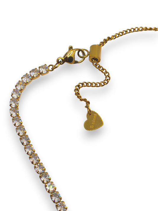 Collana Tennis Regolabile