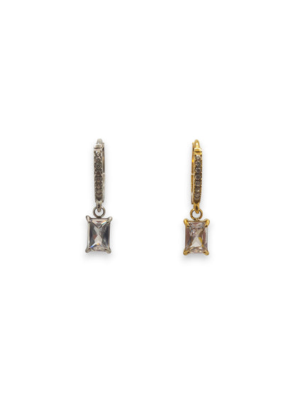 Orecchino Hoop Chic Baguette Classic