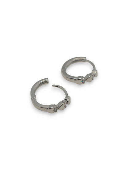 Orecchini Hoop In Love Slim