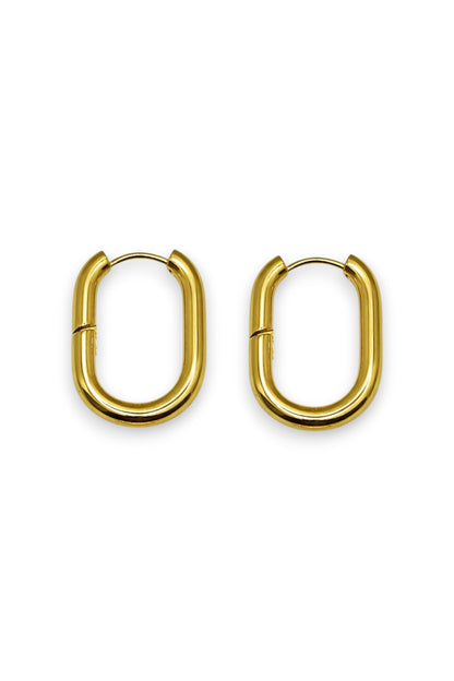 Orecchini Hoop Oval