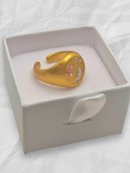 Anello Stemma Infinity Love