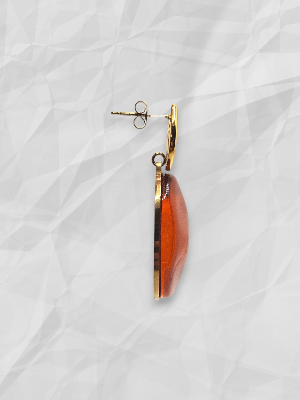 Orecchini Gemma Ruggine