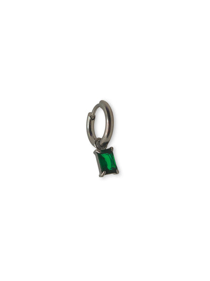 Orecchino Hoop Baguette Classic Color