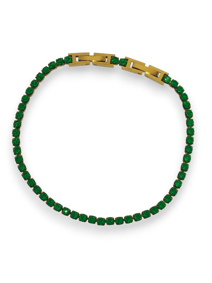 Bracciale Tennis Classic Green