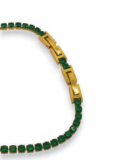 Bracciale Tennis Classic Green