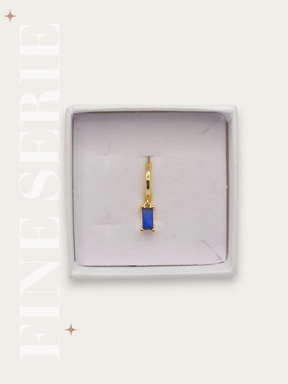 Hoop Baguette Blu