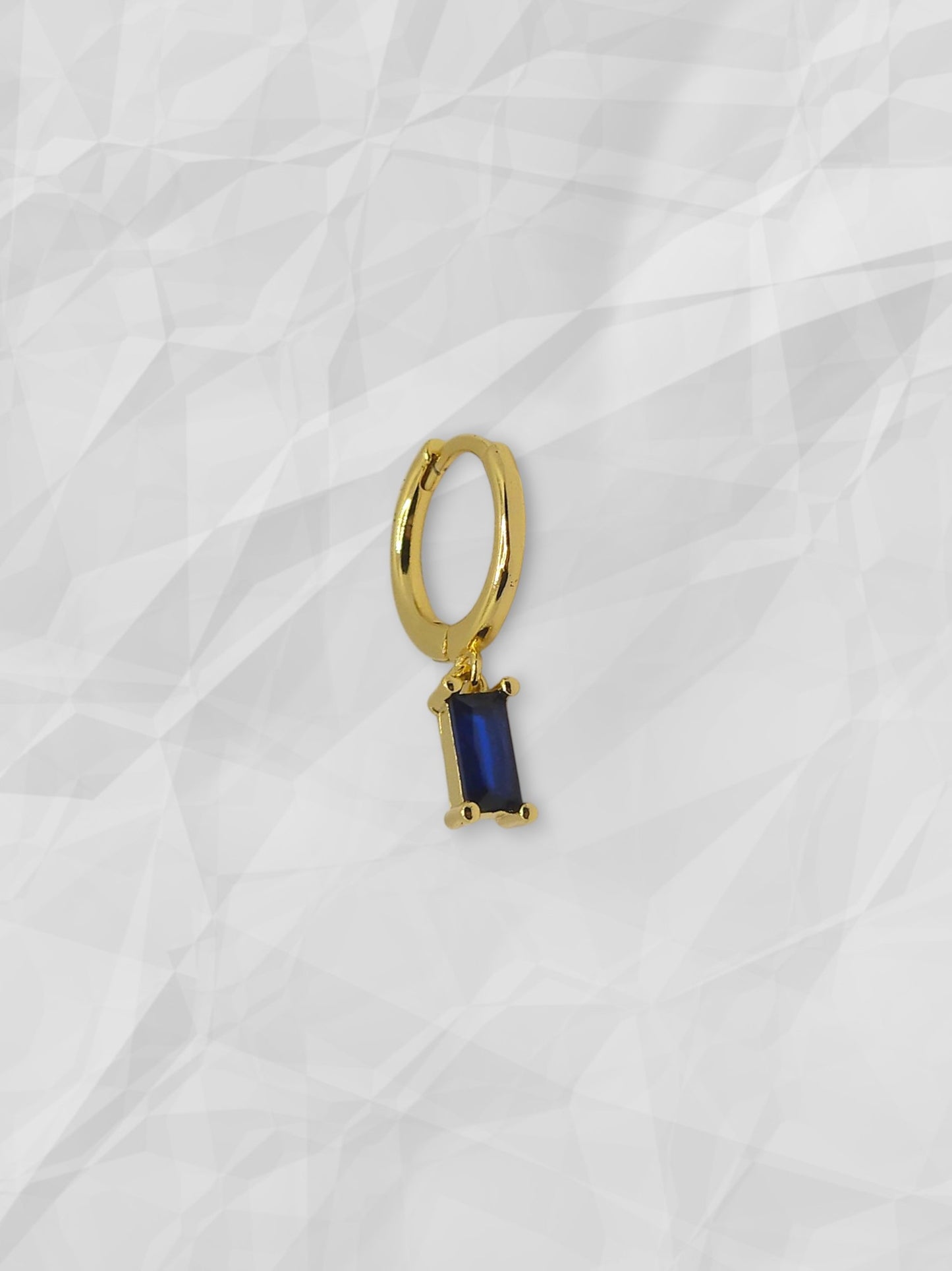 Hoop Baguette Blu
