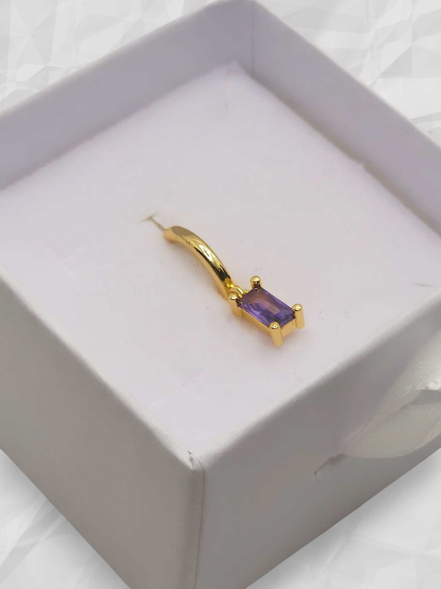 Hoop Baguette Viola