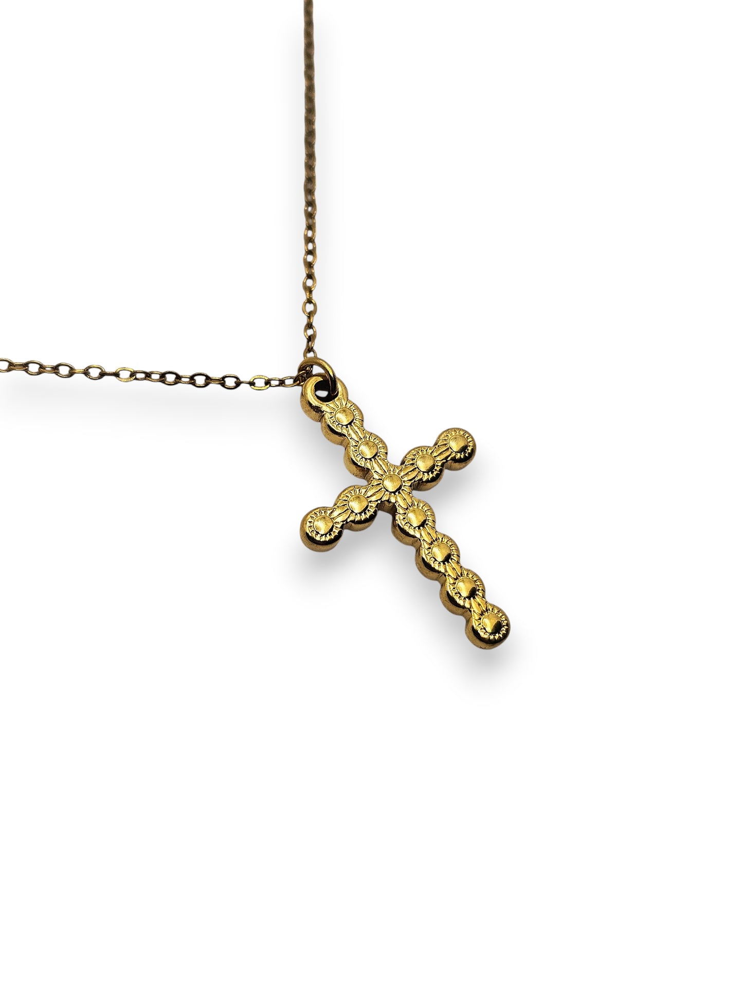 Ciondolo Croce Decorata