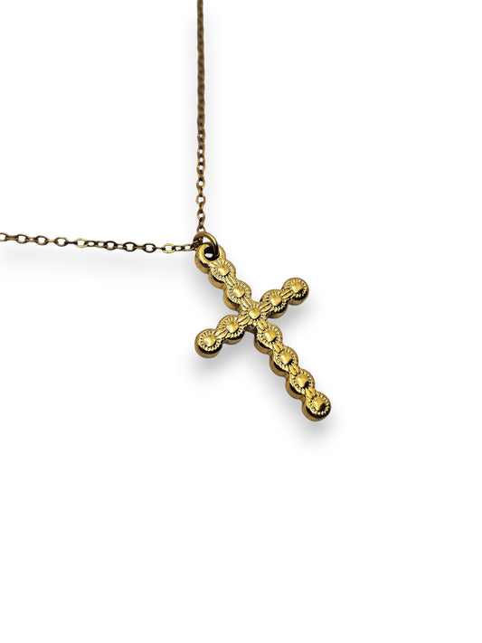 Ciondolo Croce Decorata