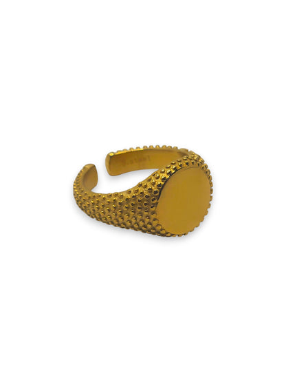 Anello Impero Martellato Personalizzabile