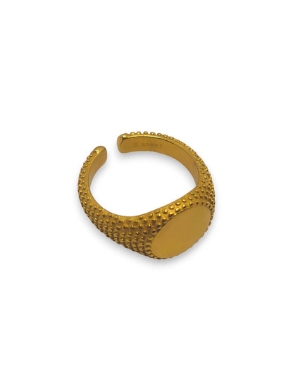Anello Impero Martellato Personalizzabile