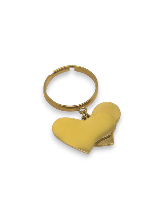 Anello Cuori Pendenti