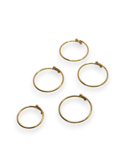 Set 5 Fedine Regolabili