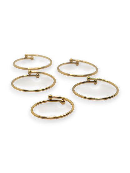 Set 5 Fedine Regolabili