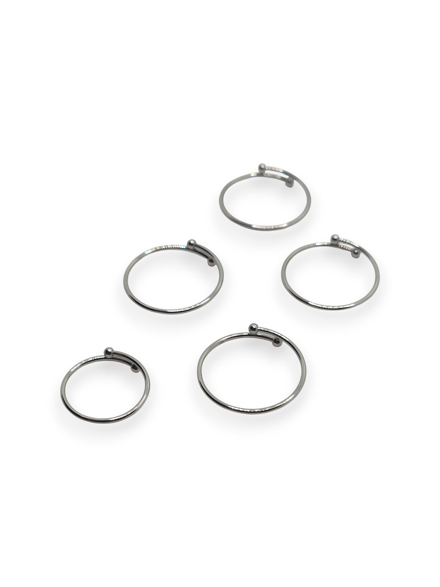 Set 5 Fedine Regolabili