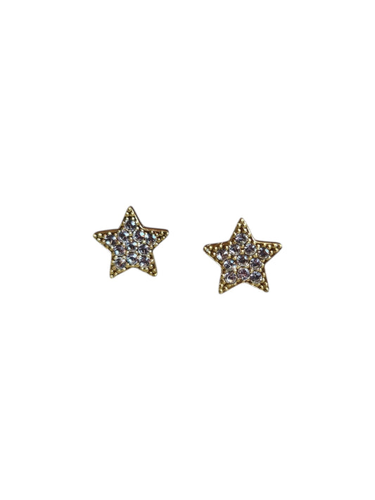 Orecchini Lobetto Stella Strass