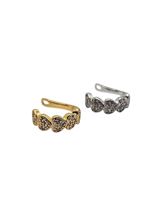 Ear cuff Cuoricini