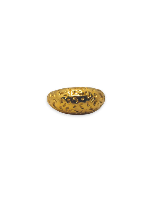 Anello Bold Martellato