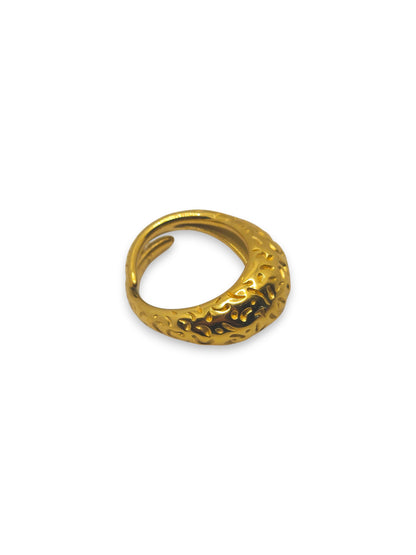 Anello Bold Martellato