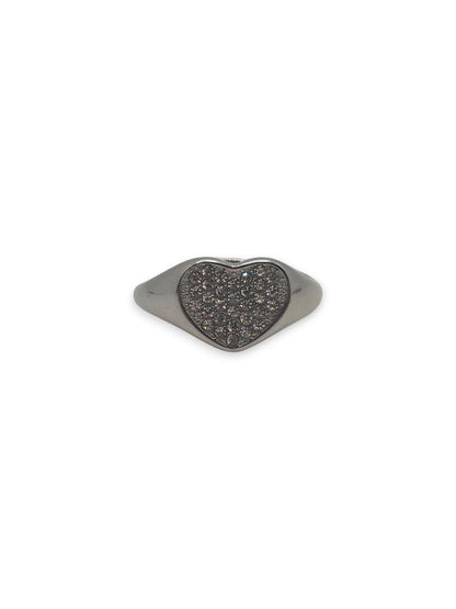 Anello Chevalier Cuore Pavè