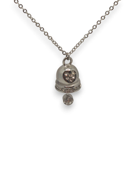 Collana Campanella Con Zirconi