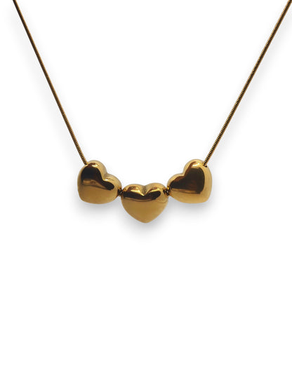 Collana Tre Cuori