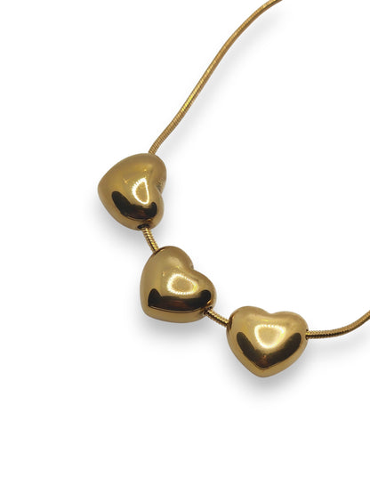 Collana Tre Cuori