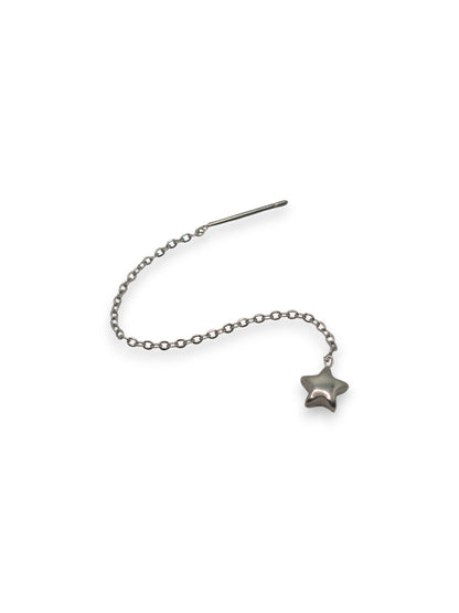Orecchino Saliscendi Stella Bold Pendente