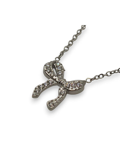 Collana Fiocchetto Zirconia