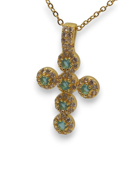 Collana Croce Zirconia