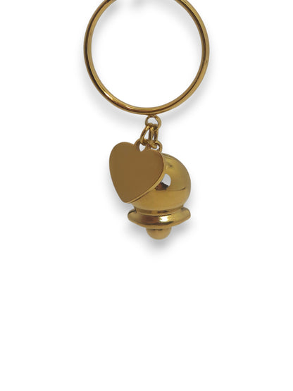 Anello Campana Con Cuore