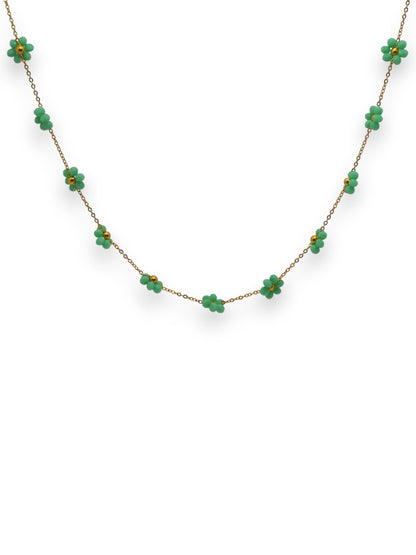 Collana Margherita Perline Colorate