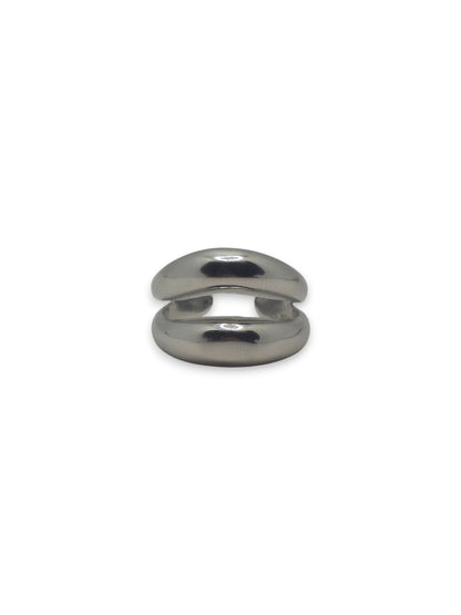 Anello Doppia Fascia Bold