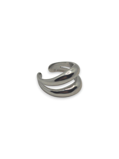 Anello Doppia Fascia Bold